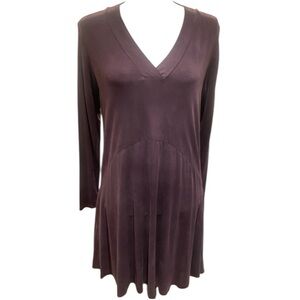 Anthropologie Dolan Women’s Purple Long Sleeve Loose Fitting Dress Size S/M